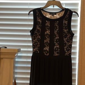 Black Candalite maxi dress